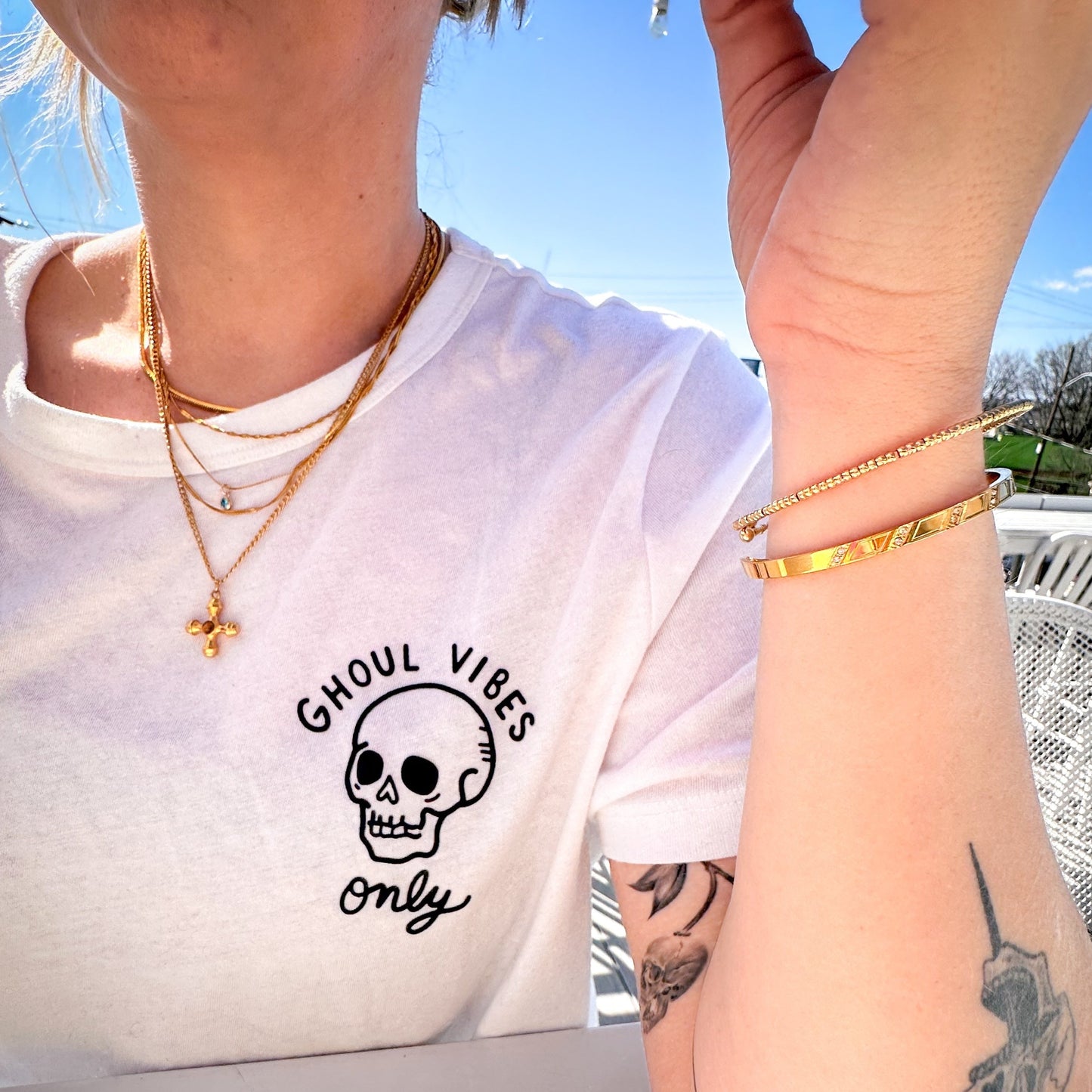 DRIP JEWELRY Bracelets Gold-Filled Bead Cuff