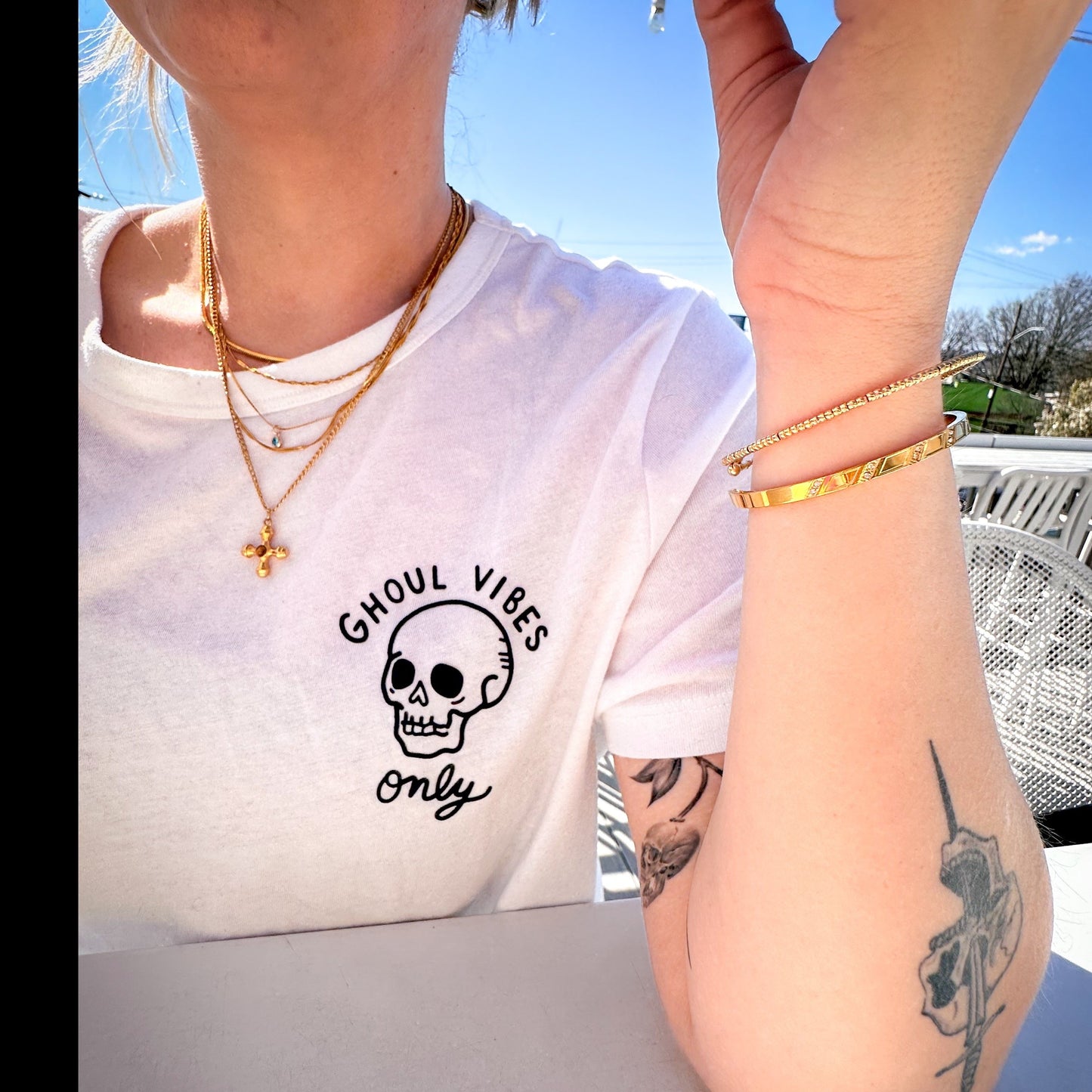 DRIP JEWELRY Bracelets Stripe and Sparkle Bangle