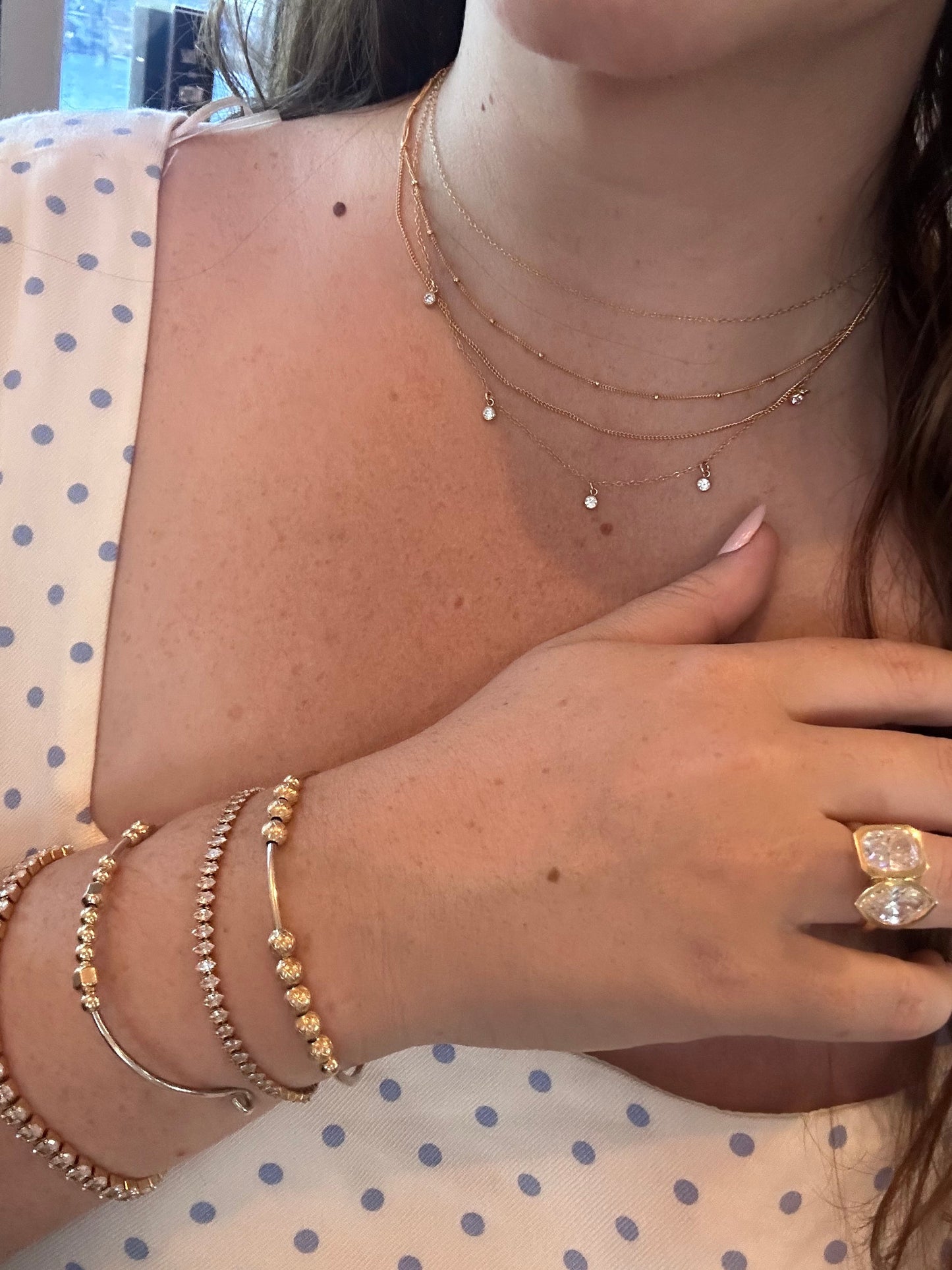 DRIP JEWELRY Dainty Gold-Filled Chains