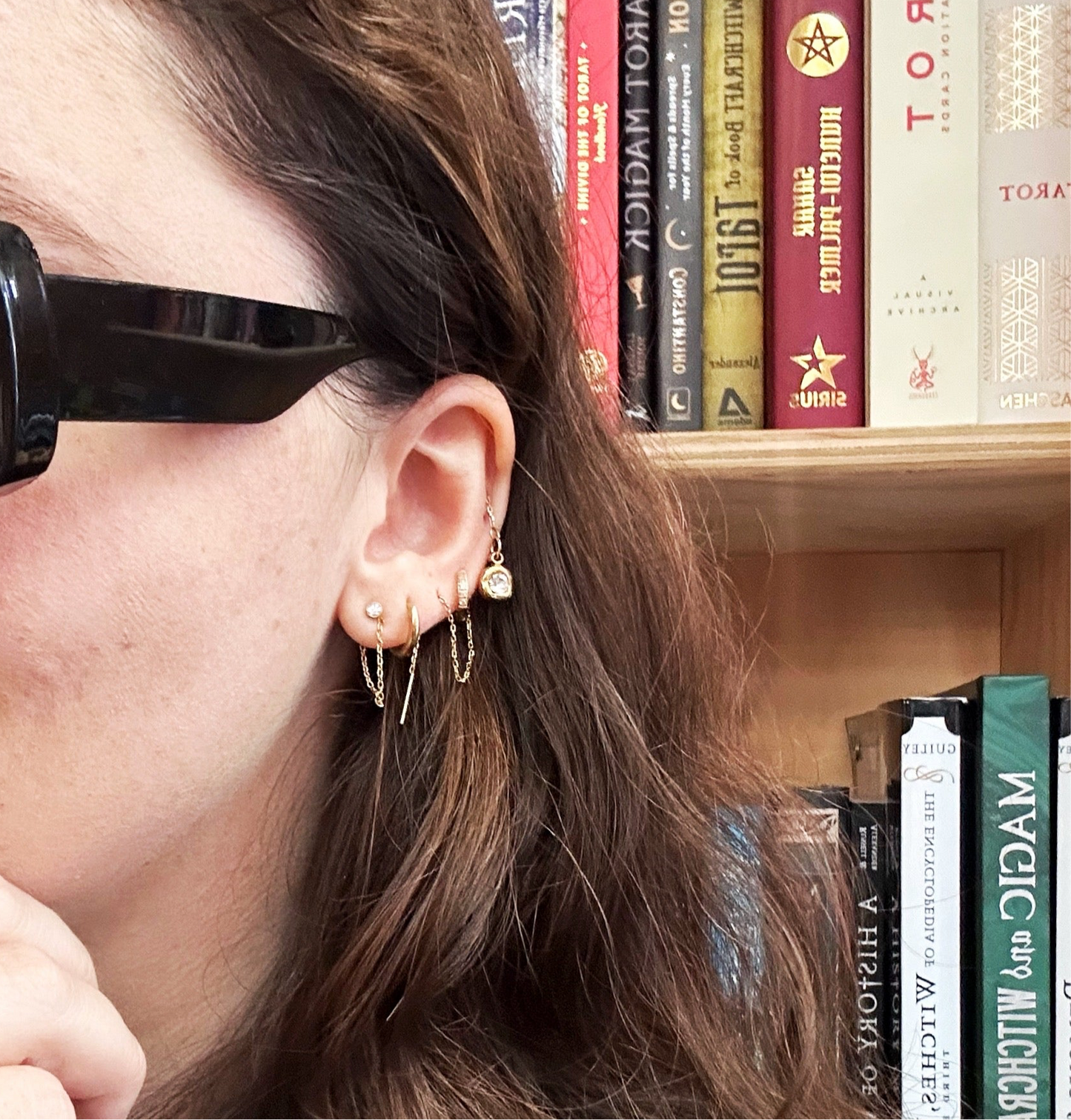 DRIP JEWELRY EARRINGS Edgy Threaders