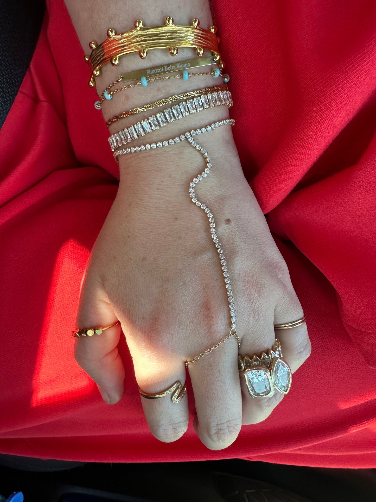 DRIP JEWELRY Flat Rope Bracelet