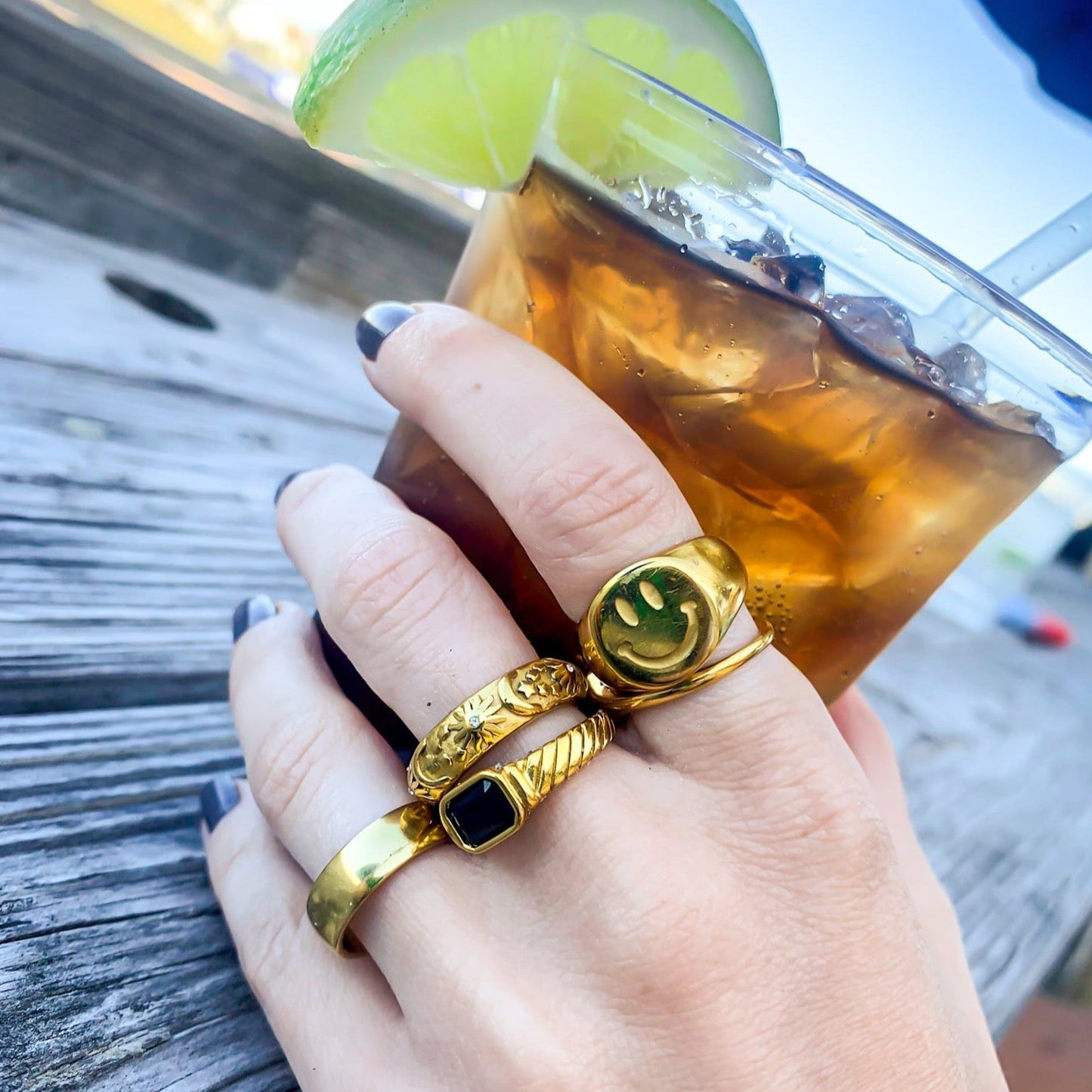 DRIP JEWELRY Rings PRE-ORDER: Smile Ring