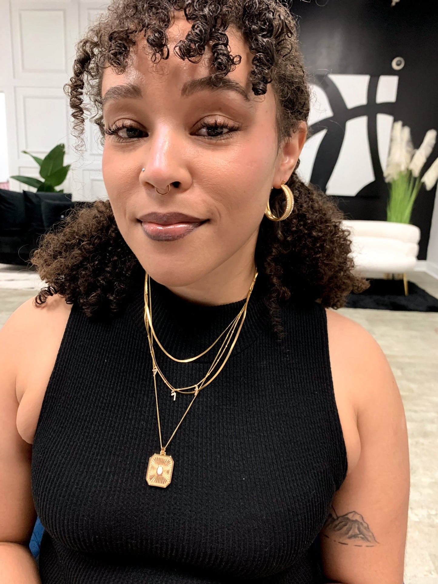 Drip Jewelry necklace Silky Smooth Herringbone (Single)