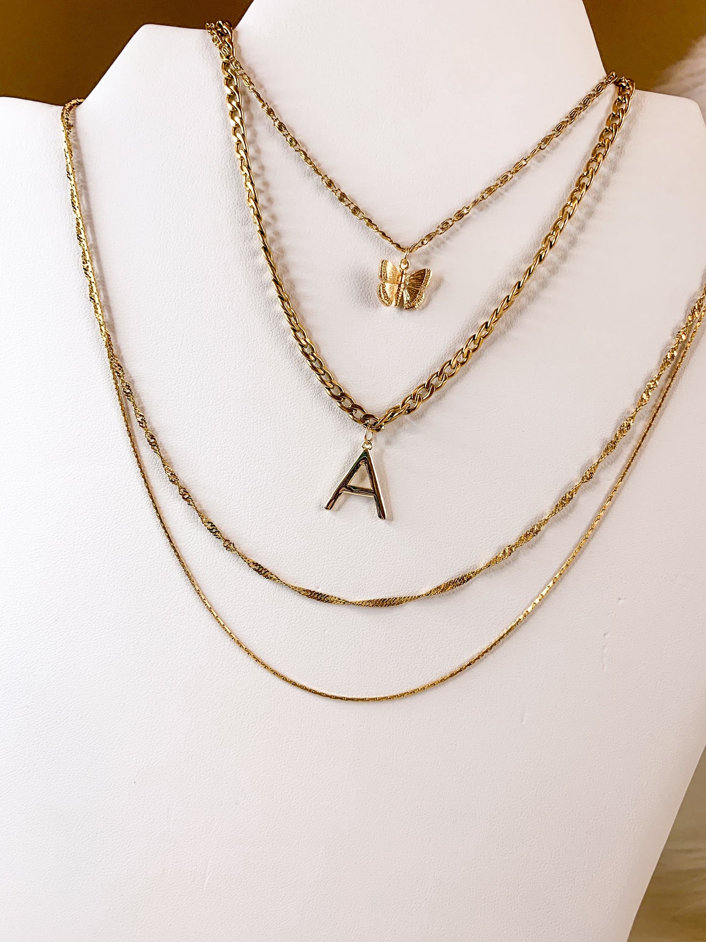 DRIP JEWELRY Necklaces Dainty Double 7.0