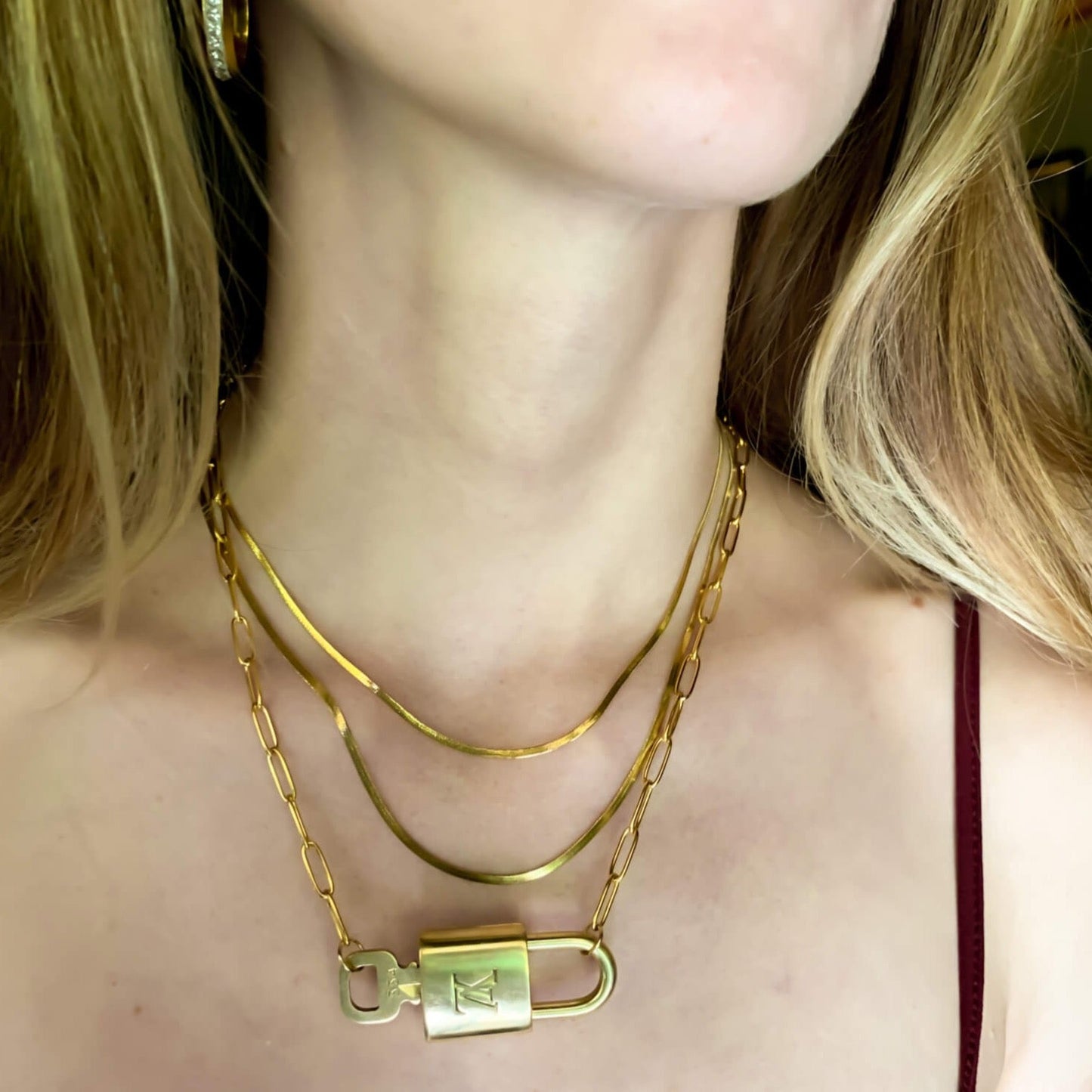 DRIP JEWELRY Necklaces Locked Up Necklace