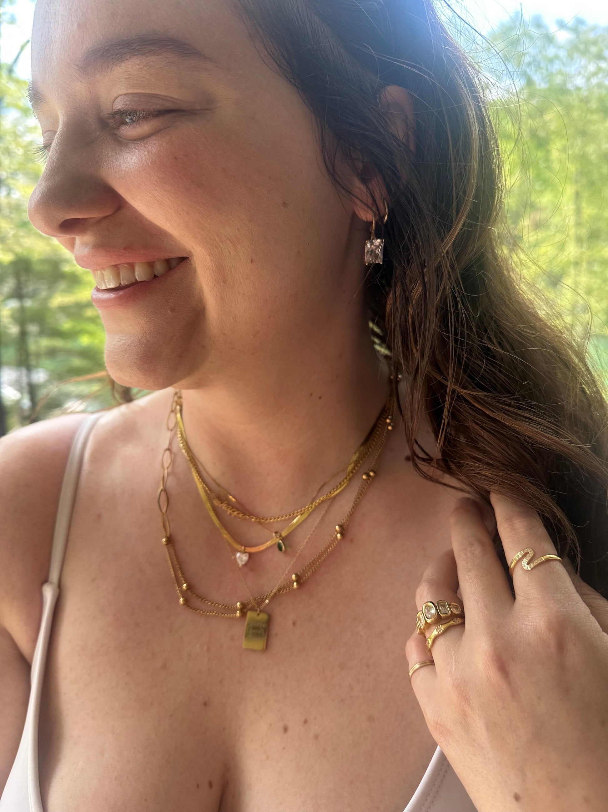 DRIP JEWELRY 5 Stone Ring