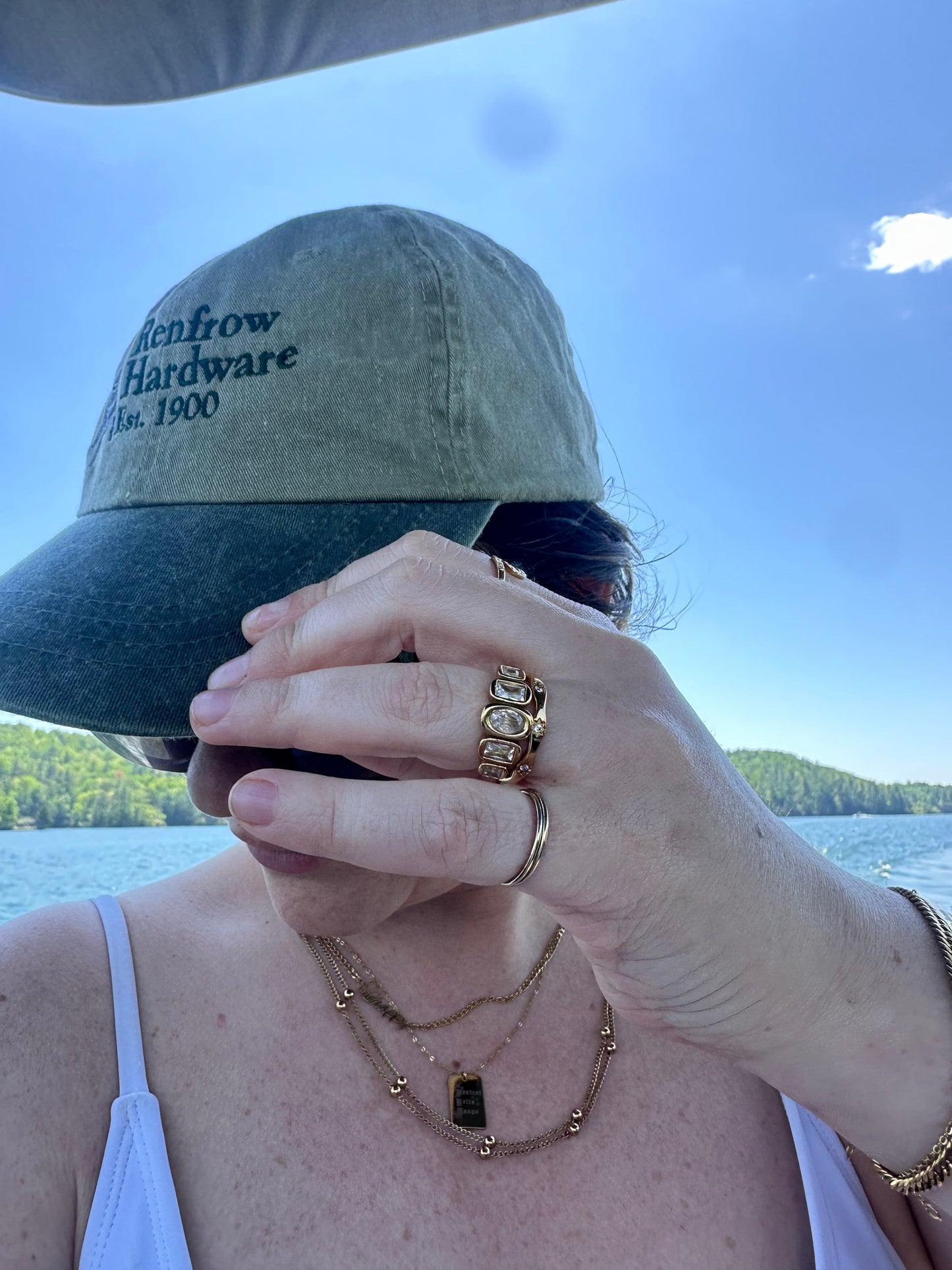 DRIP JEWELRY 5 Stone Ring