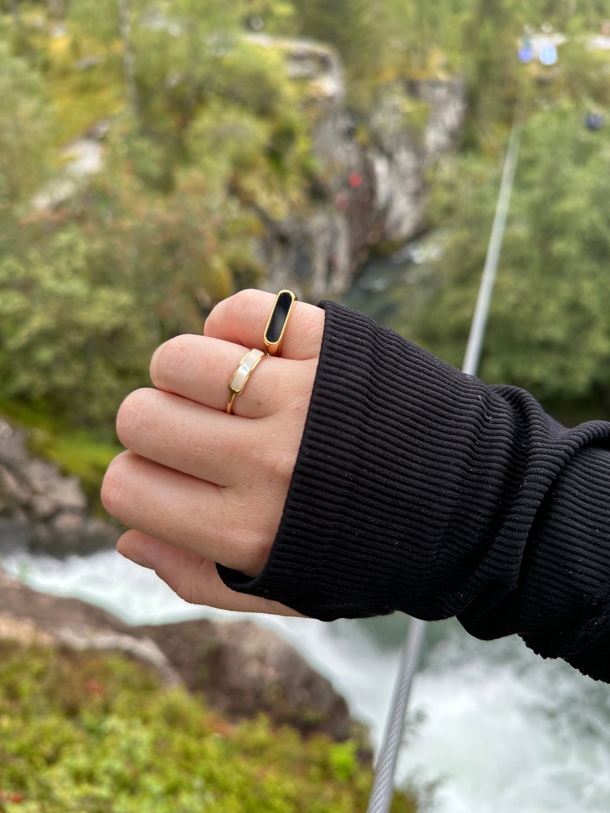 DRIP JEWELRY Bar Ring (size 5-9)