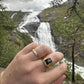 DRIP JEWELRY Black Vintage Power Ring