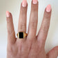 DRIP JEWELRY Black Vintage Power Ring