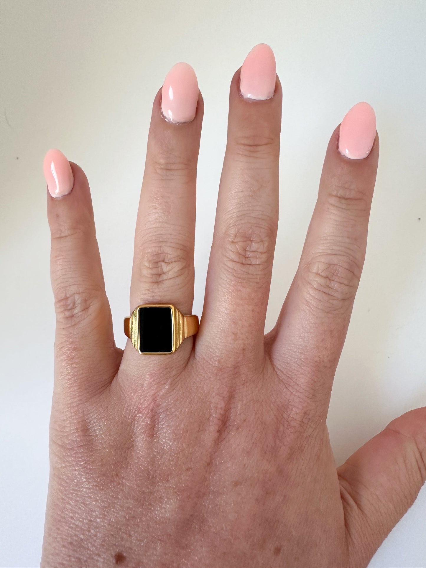 DRIP JEWELRY Black Vintage Power Ring