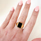 DRIP JEWELRY Black Vintage Power Ring