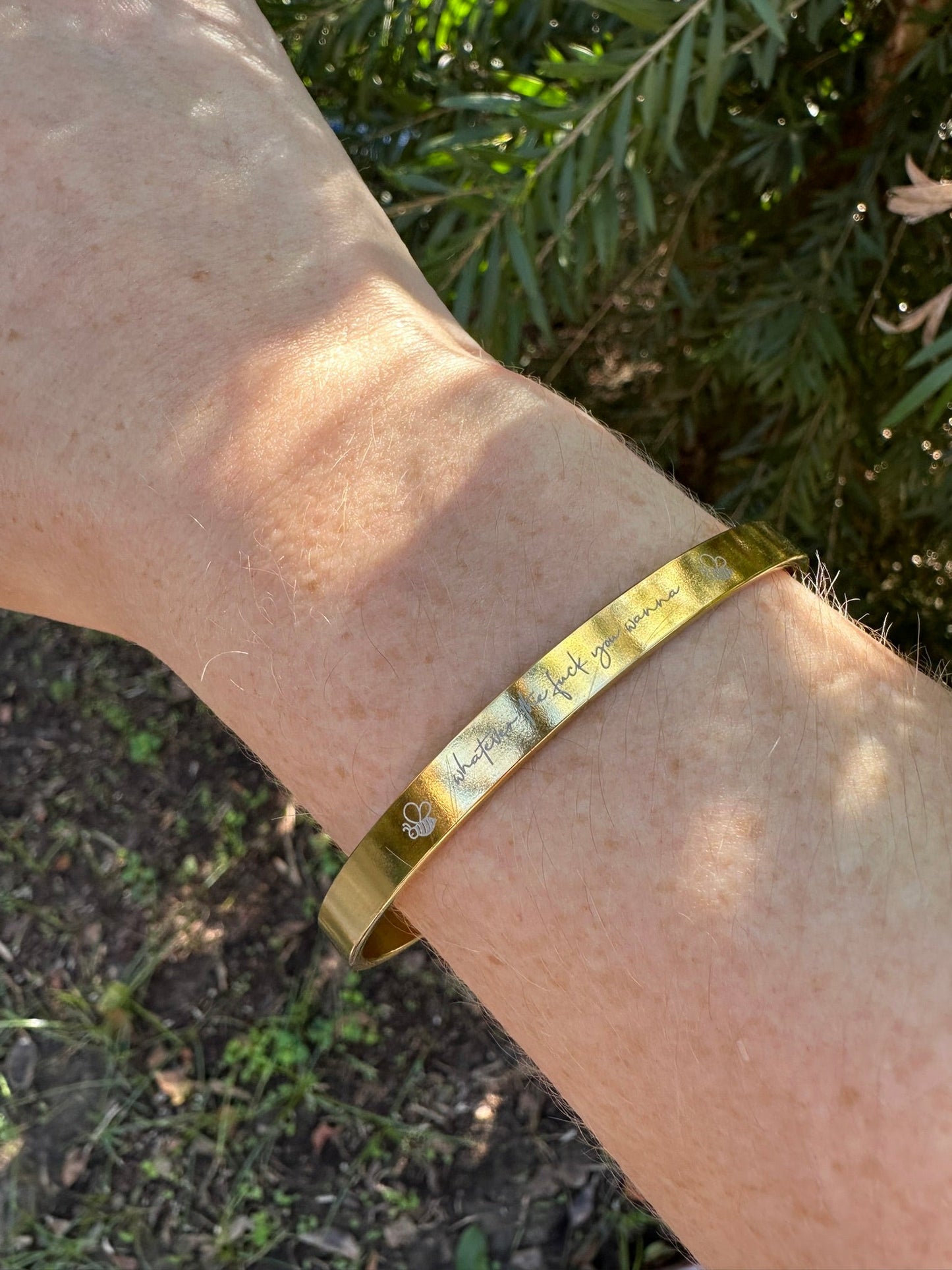 DRIP JEWELRY BRACELETS be whatever you want cuff bracelet