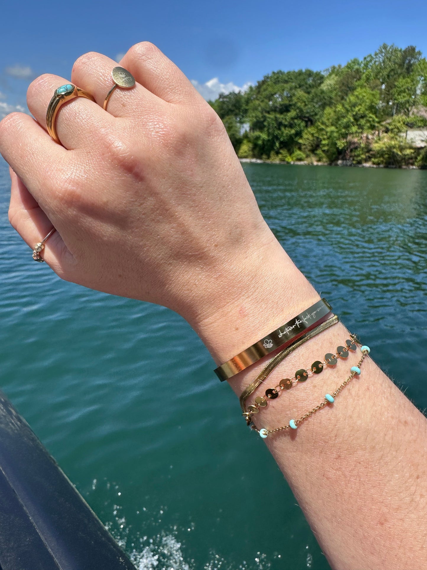 DRIP JEWELRY BRACELETS be whatever you want cuff bracelet