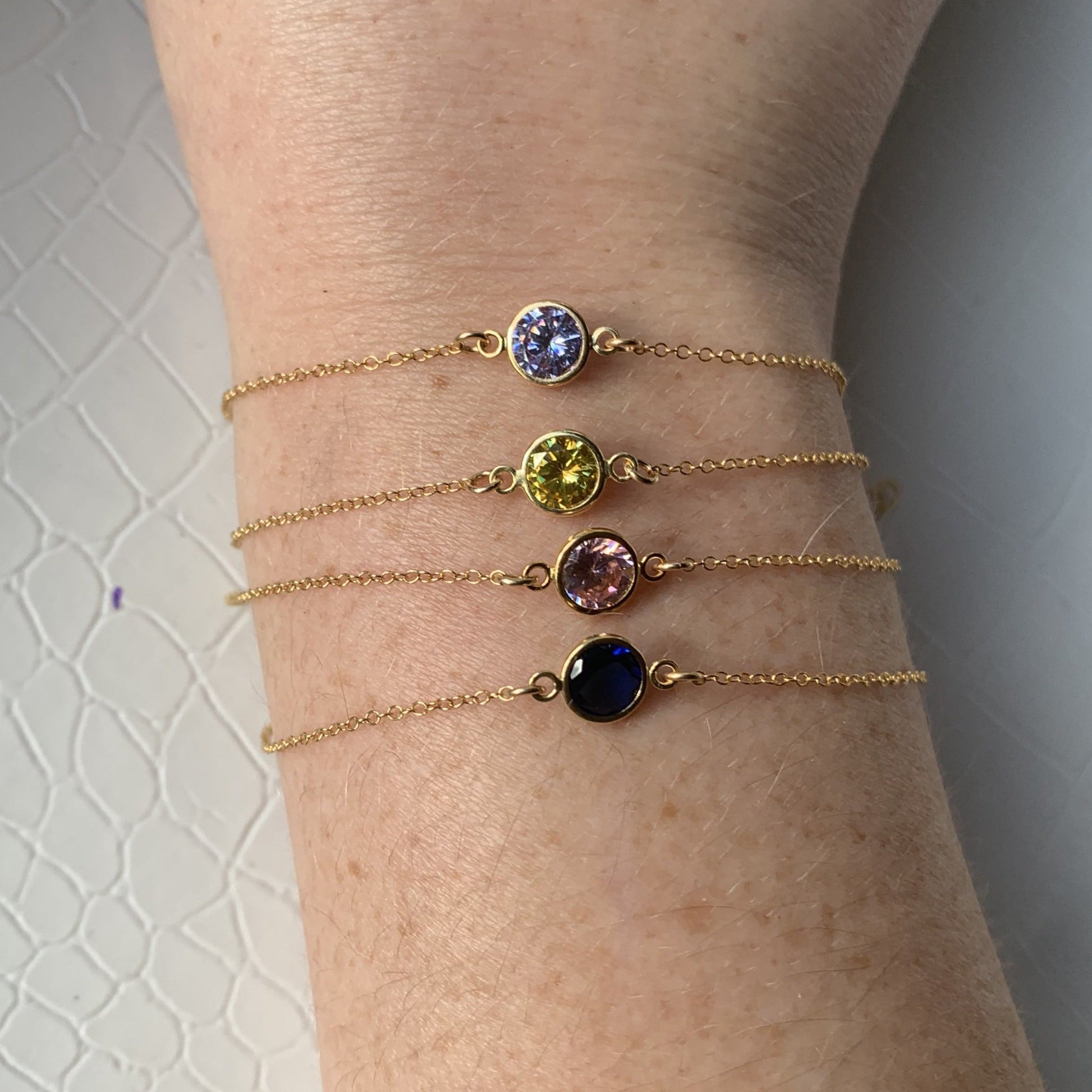 DRIP JEWELRY Bracelets Connected Big Stone Bracelet