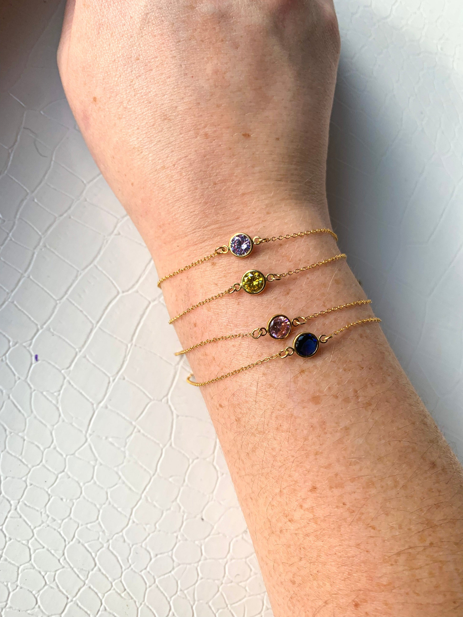 DRIP JEWELRY Bracelets Connected Big Stone Bracelet