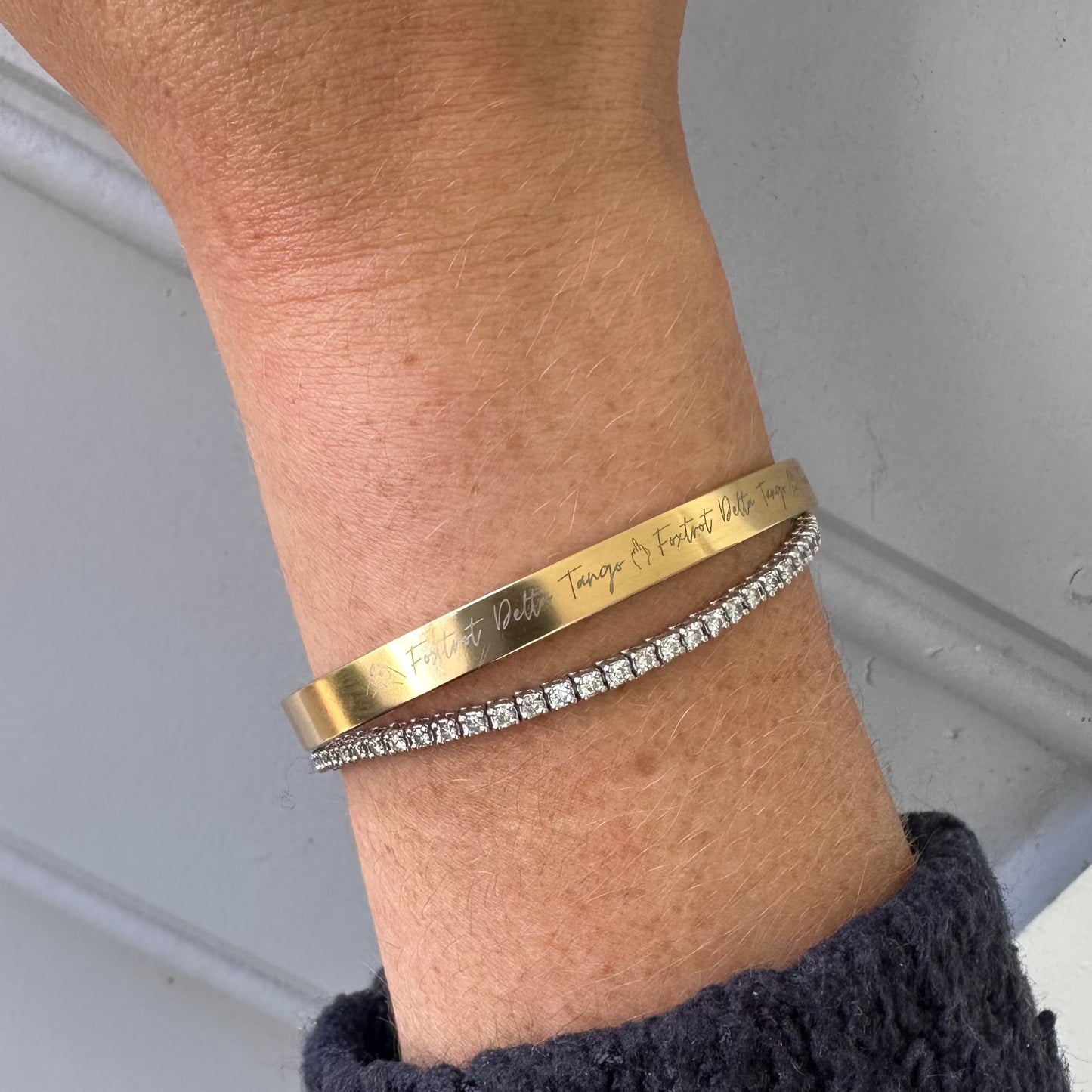 DRIP JEWELRY BRACELETS Foxtrot Cuff Bracelet