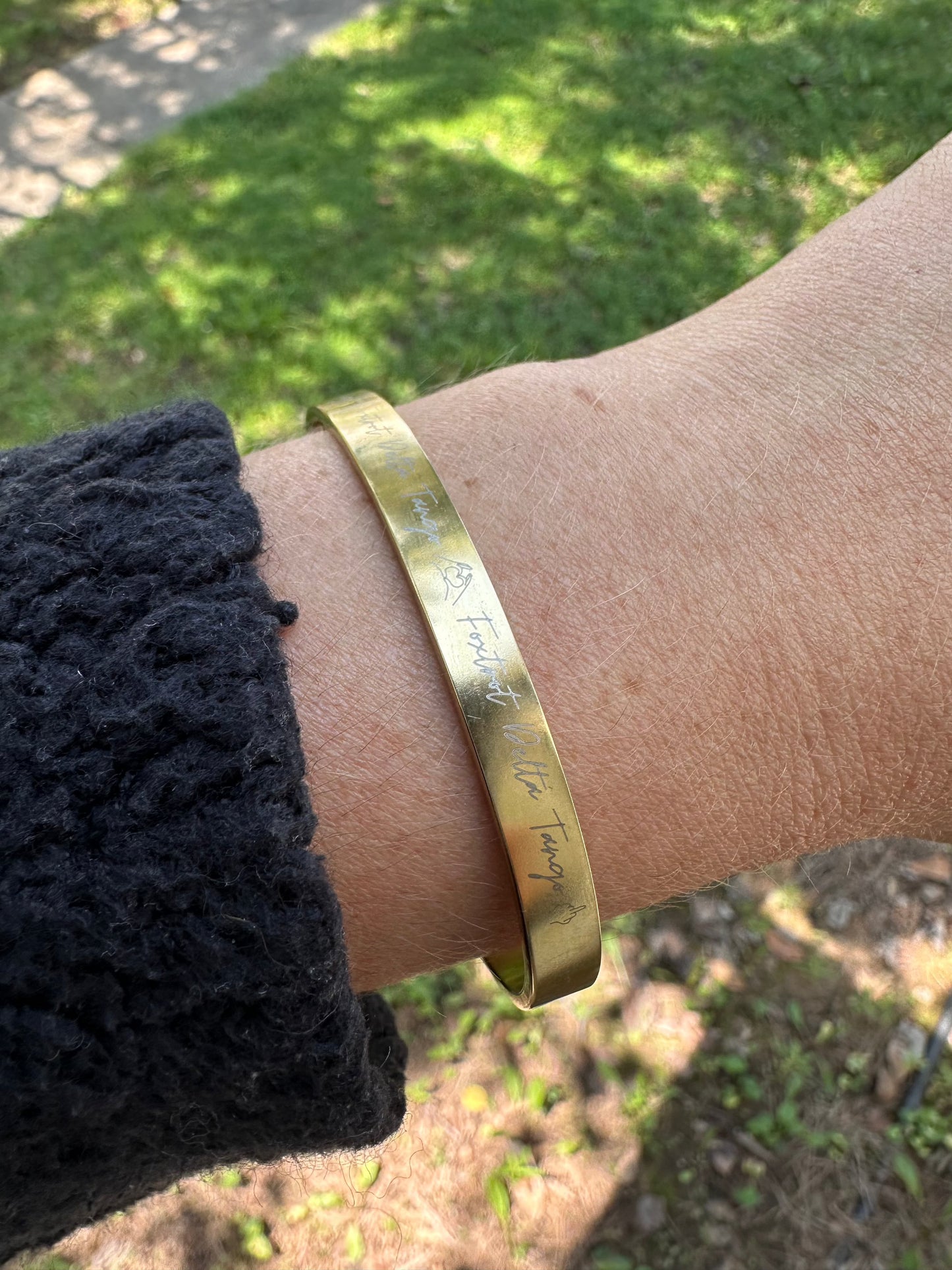 DRIP JEWELRY BRACELETS Foxtrot Cuff Bracelet