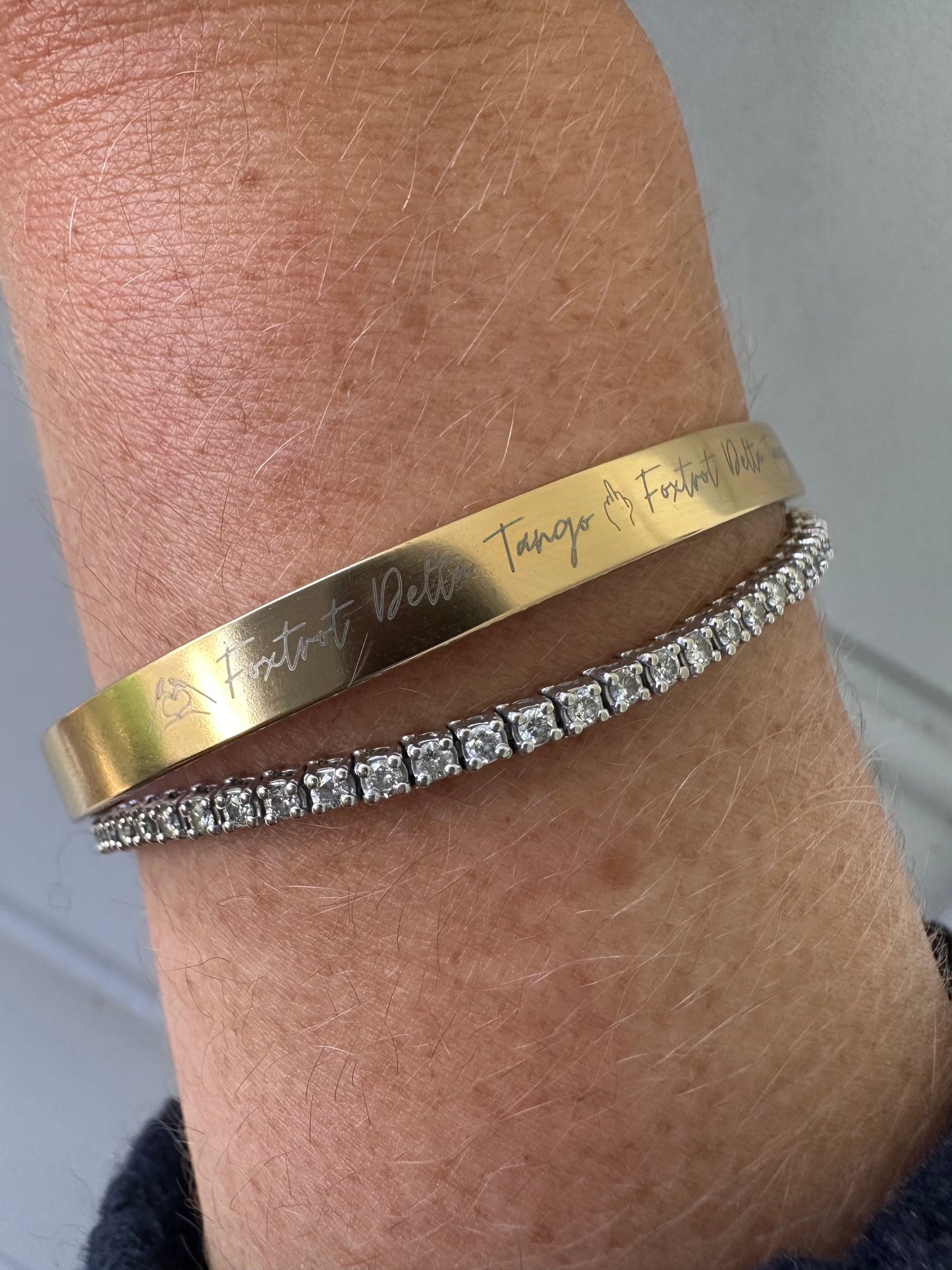 DRIP JEWELRY BRACELETS Foxtrot Cuff Bracelet