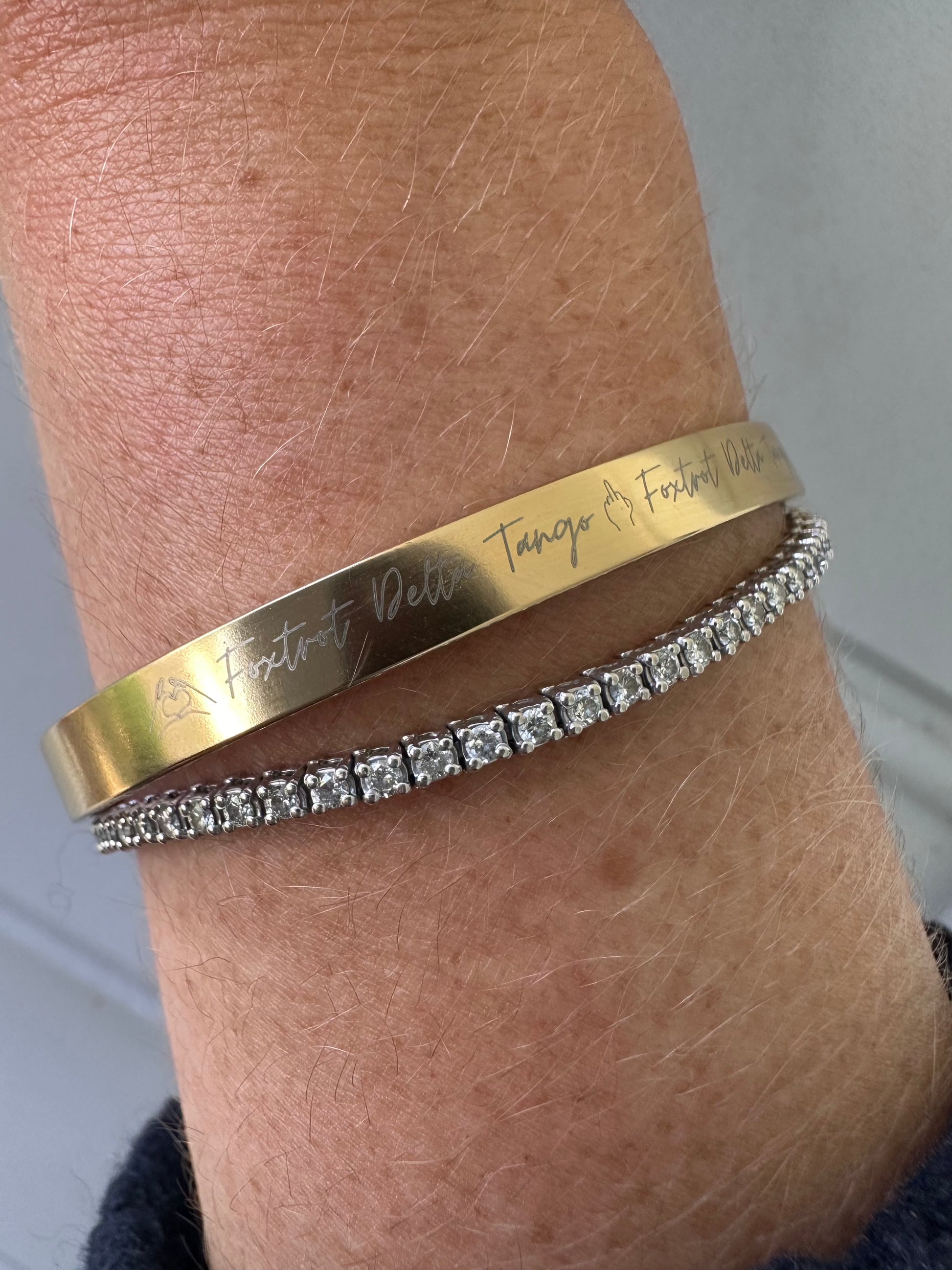 DRIP JEWELRY BRACELETS Foxtrot Cuff Bracelet