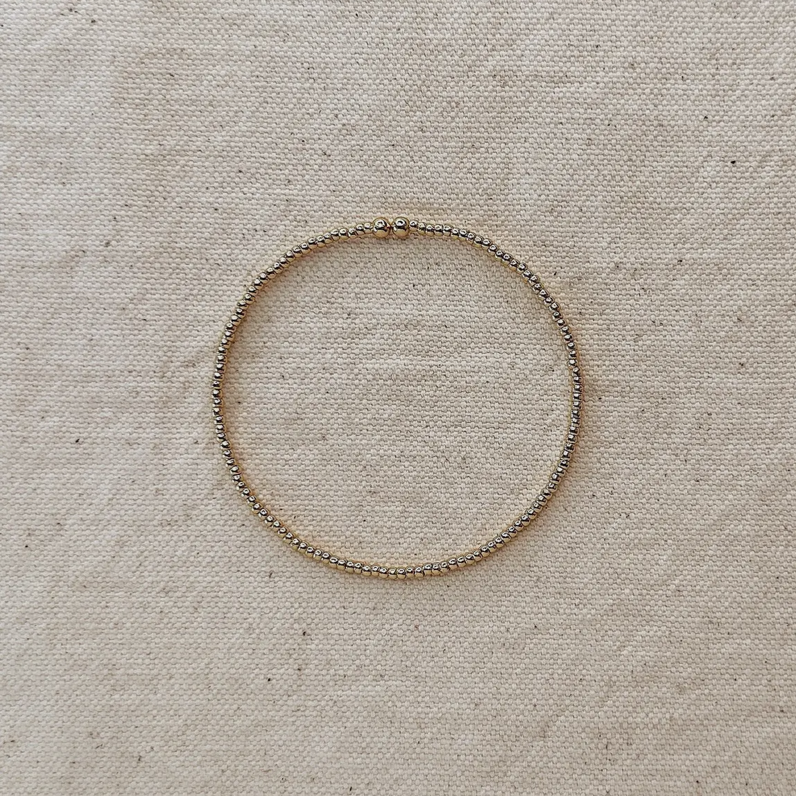 DRIP JEWELRY Bracelets Gold-Filled Bead Cuff