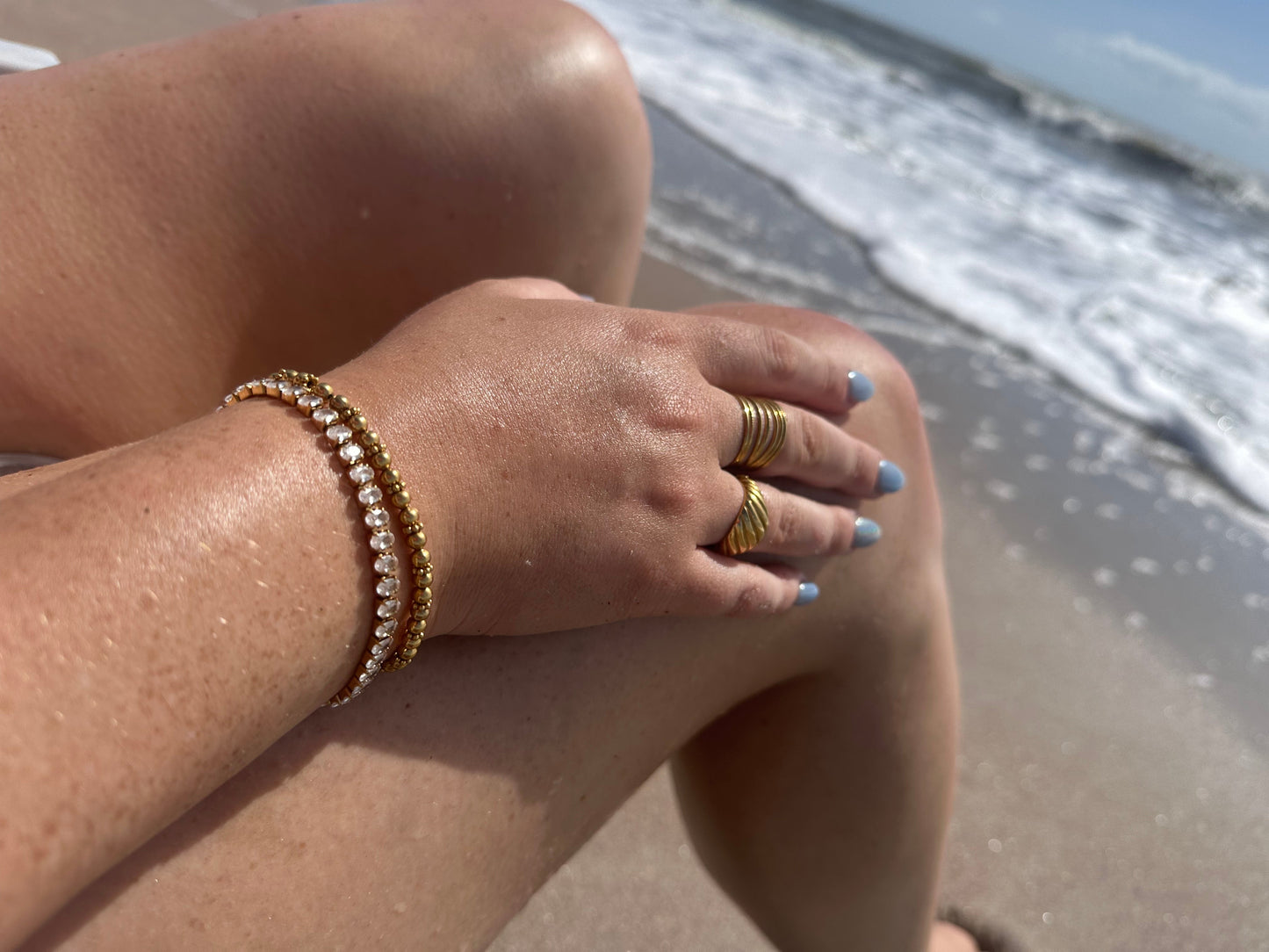 DRIP JEWELRY BRACELETS Goldie's Beaded Bracelet