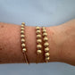 DRIP JEWELRY BRACELETS Slider Bead Cuffs (14k gold-filled or sterling silver)