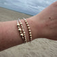 DRIP JEWELRY BRACELETS Slider Bead Cuffs (14k gold-filled or sterling silver)