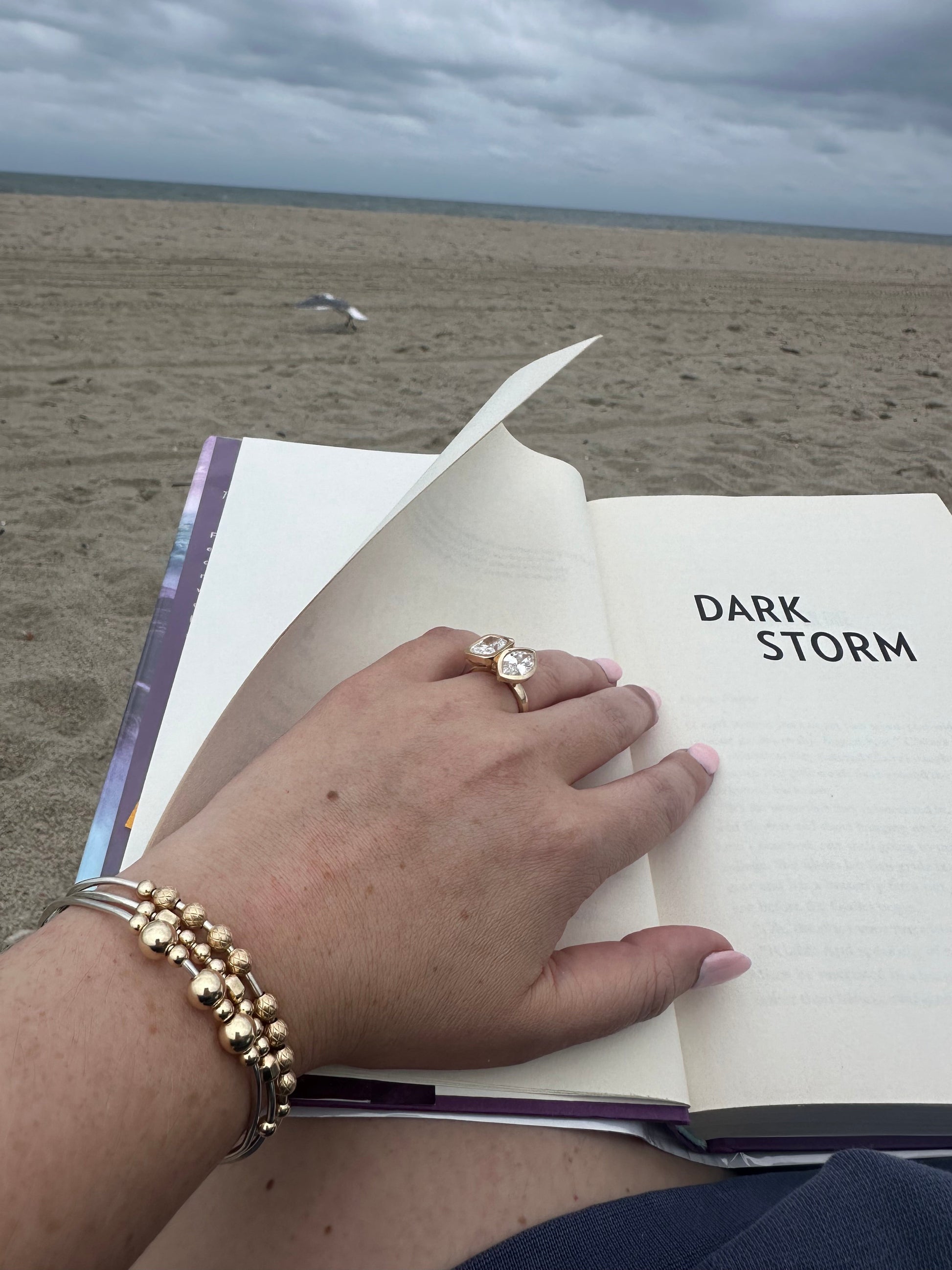 DRIP JEWELRY BRACELETS Slider Bead Cuffs (14k gold-filled or sterling silver)