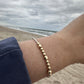 DRIP JEWELRY BRACELETS Slider Bead Cuffs (14k gold-filled or sterling silver)