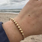 DRIP JEWELRY BRACELETS Slider Bead Cuffs (14k gold-filled or sterling silver)