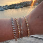 DRIP JEWELRY BRACELETS Slider Bead Cuffs (14k gold-filled or sterling silver)