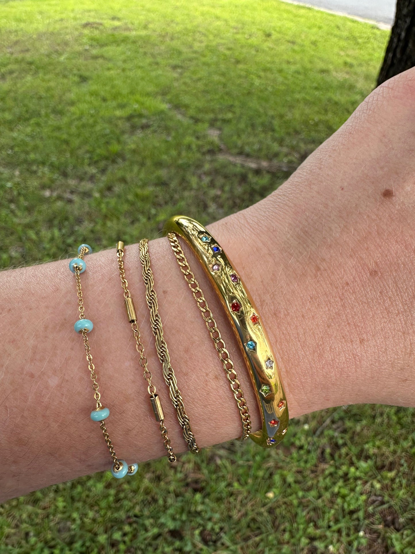 DRIP JEWELRY BRACELETS Star Pride Bangle