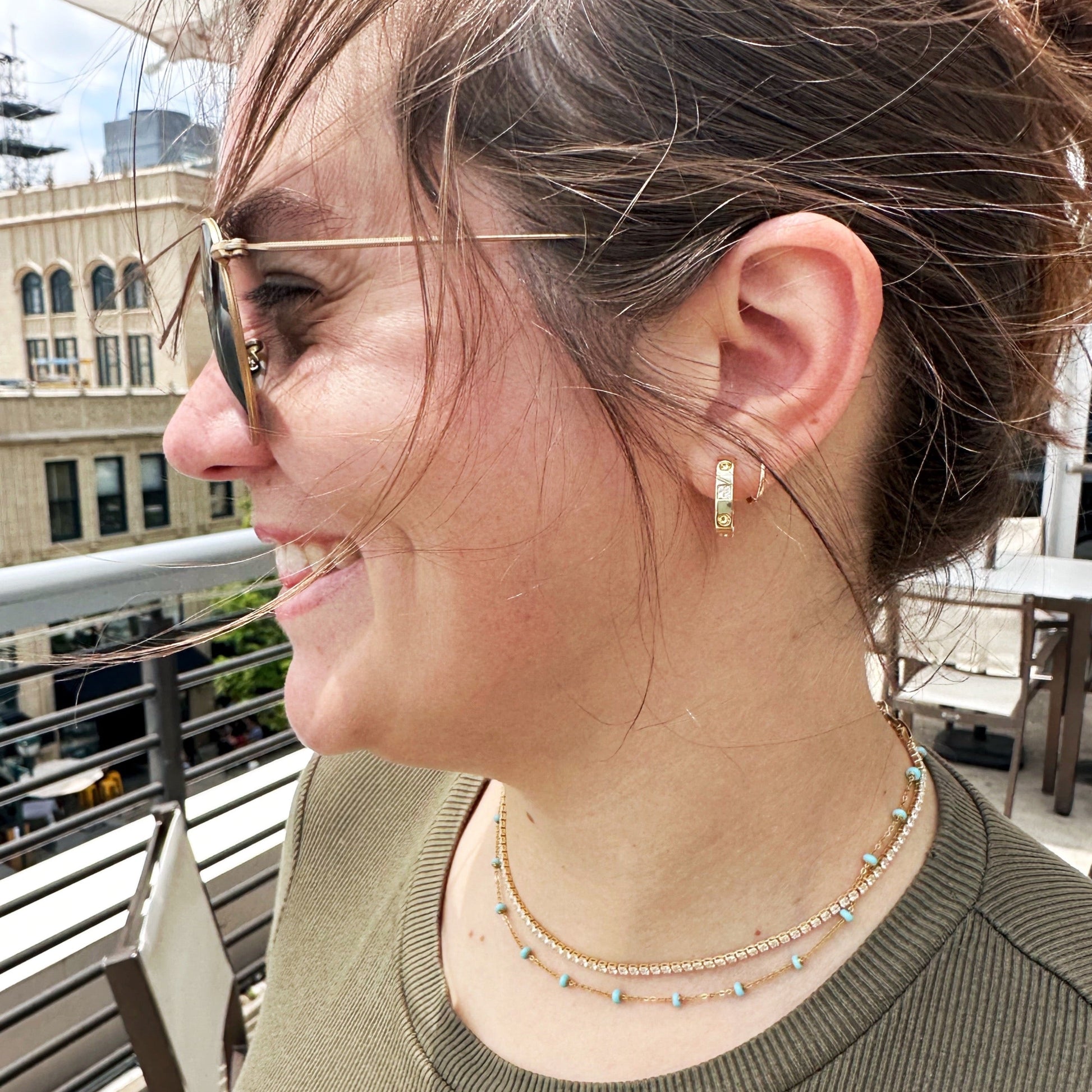 DRIP JEWELRY CartieRoman Hoops