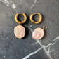 DRIP JEWELRY Circle Pearl or No Pearl Hoops