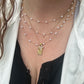 DRIP JEWELRY Cross Pendant Necklace