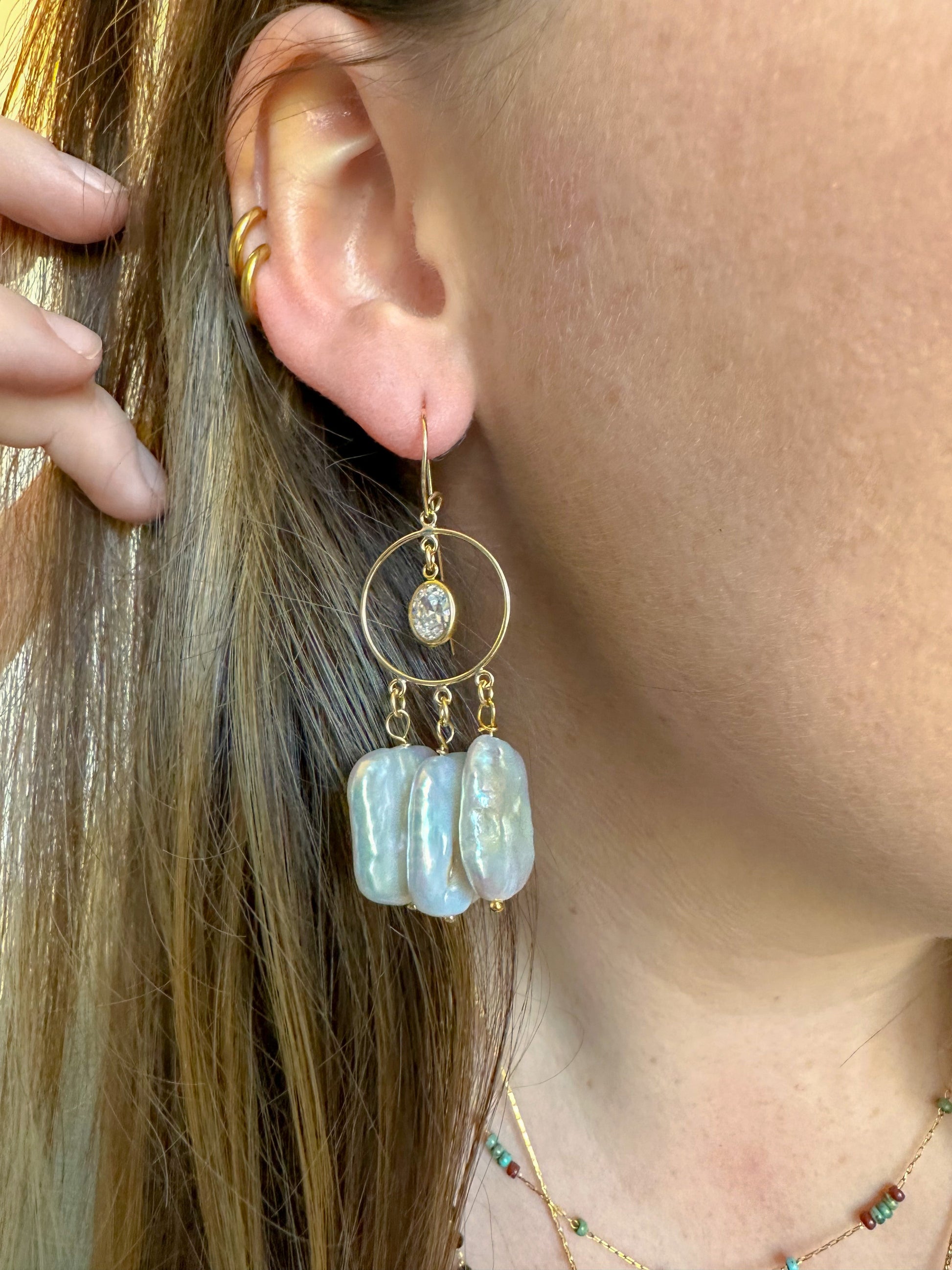 DRIP JEWELRY Dream Catcher Earrings