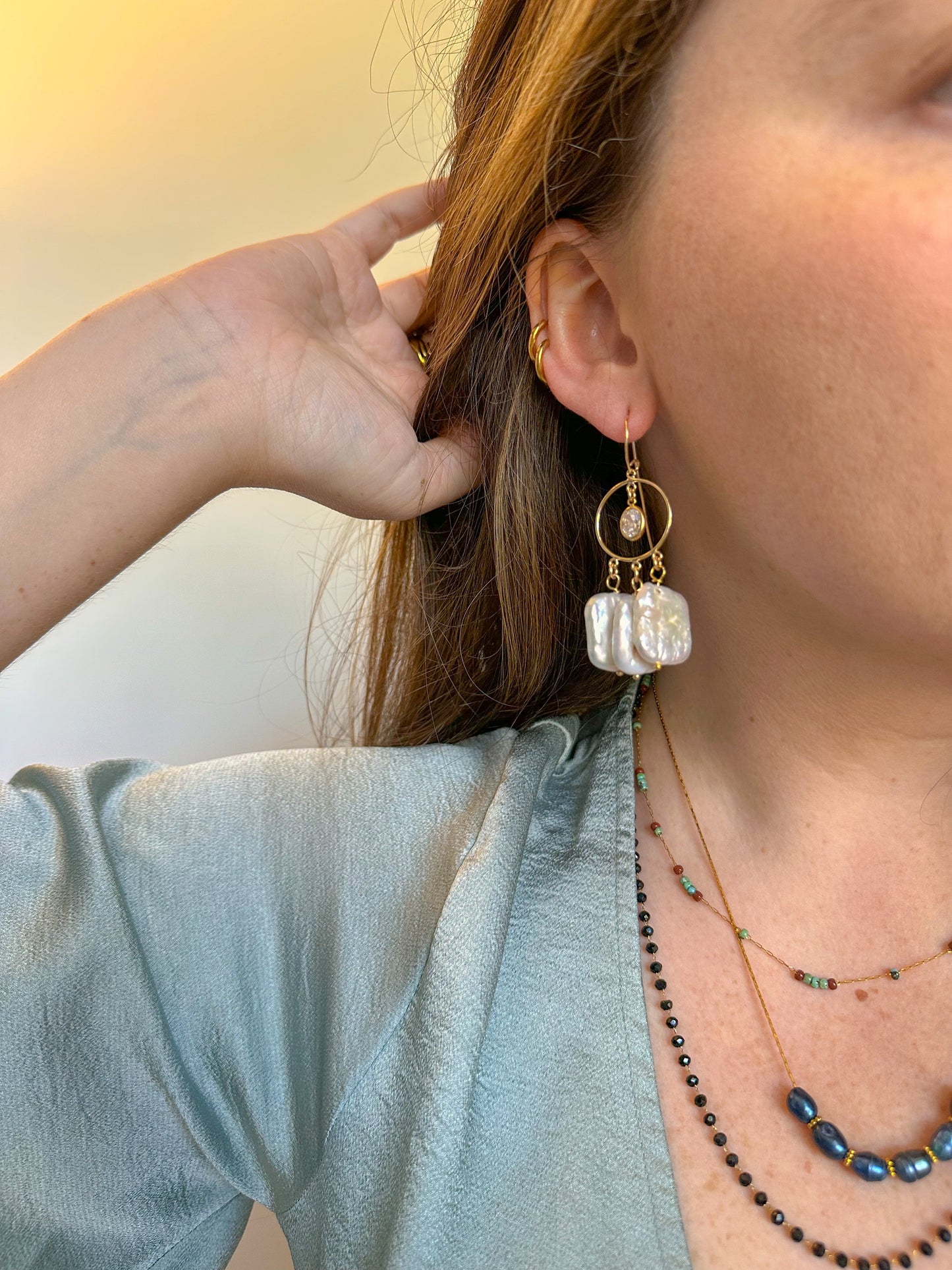 DRIP JEWELRY Dream Catcher Earrings