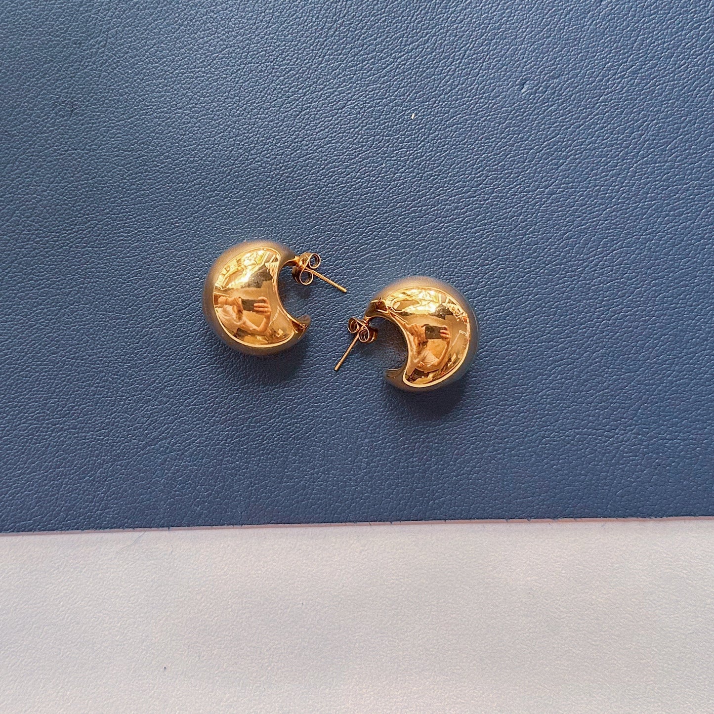 DRIP JEWELRY Drip Dome Hoops (2 sizes)