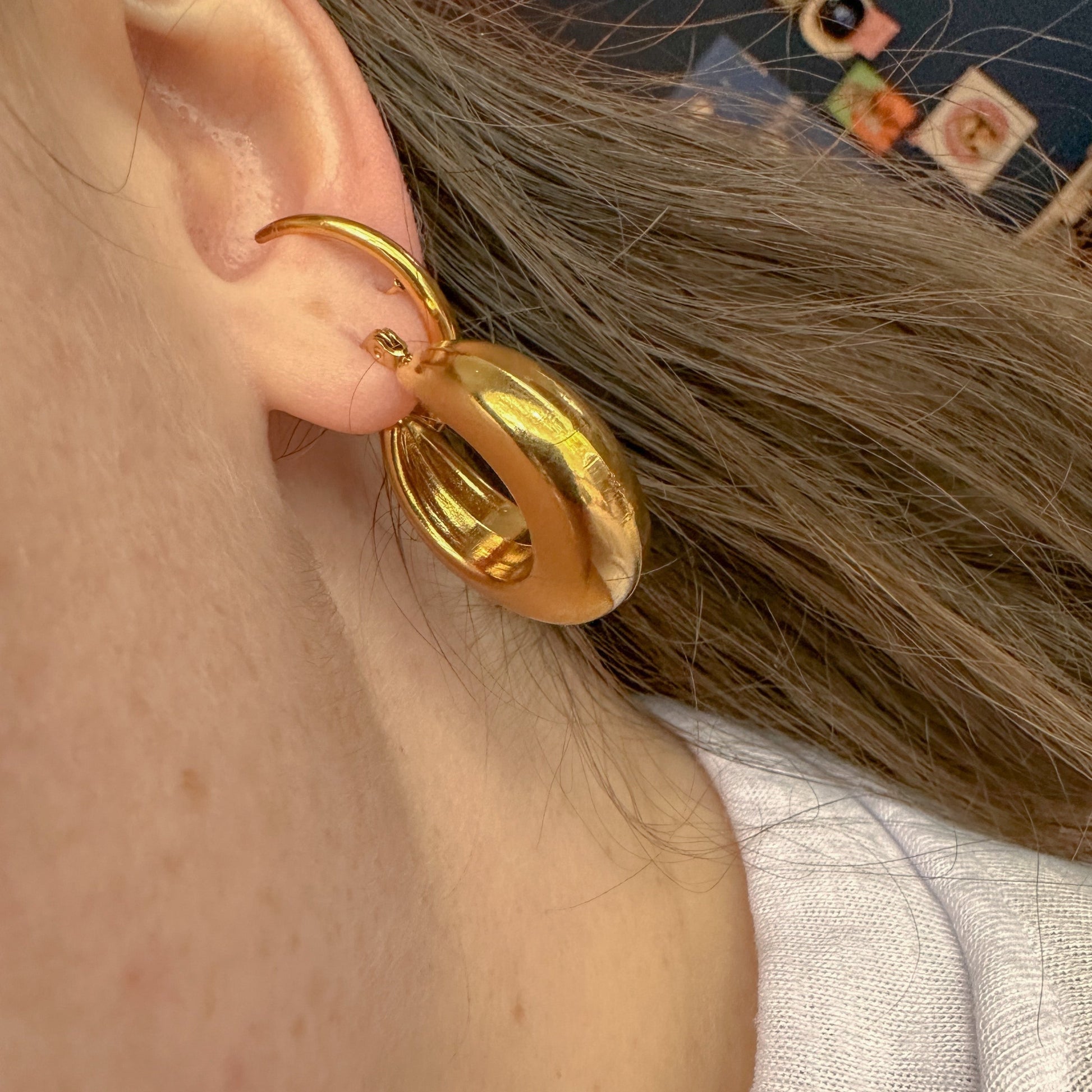 DRIP JEWELRY Drip Dome Hoops (2 sizes)