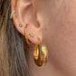 DRIP JEWELRY Large Drip Dome Hoops (2 sizes)