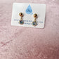 DRIP JEWELRY Earrings Circle Drop Ball Studs (more colors)