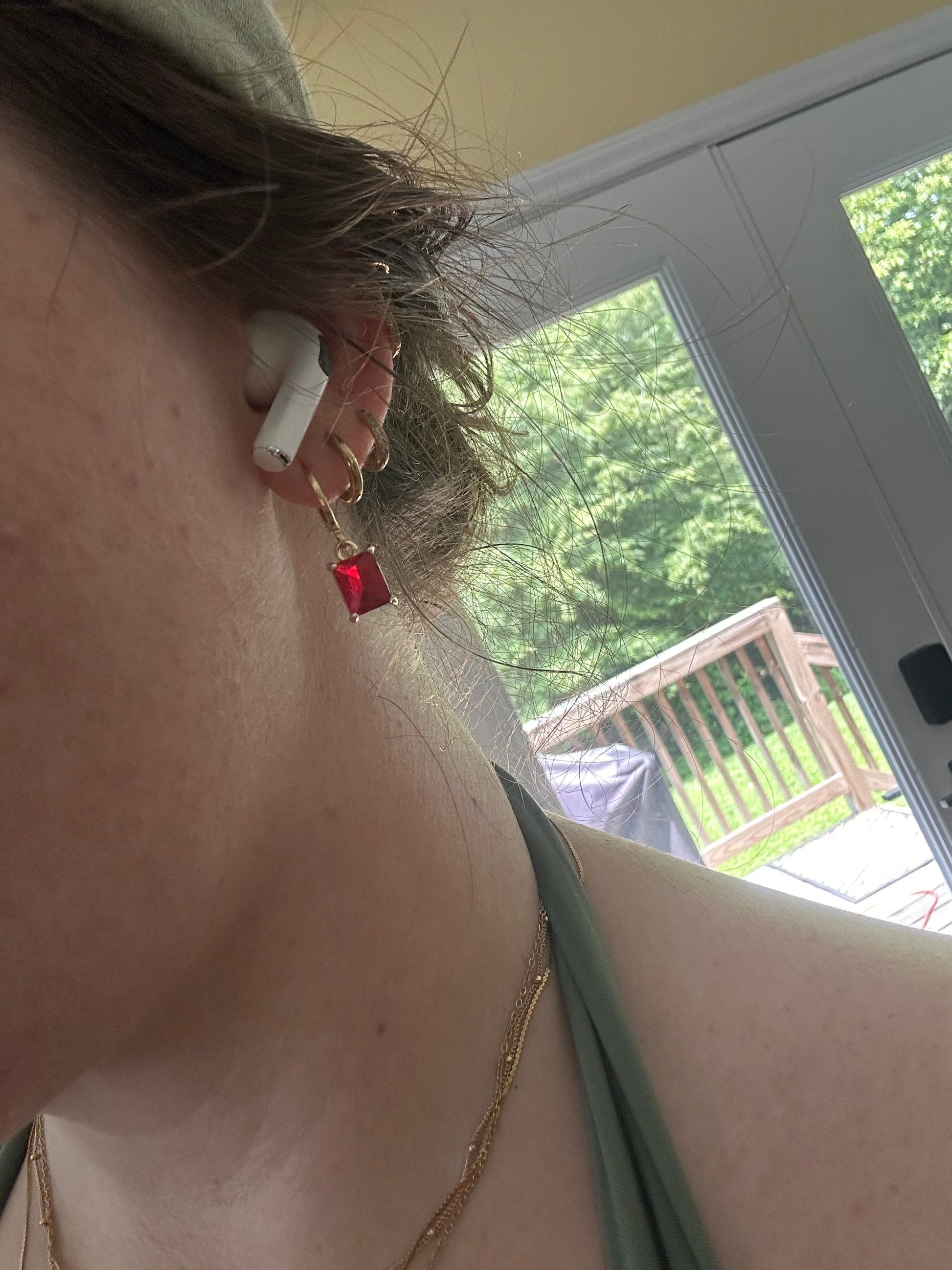 DRIP JEWELRY EARRINGS MINI Rec Drop Earrings