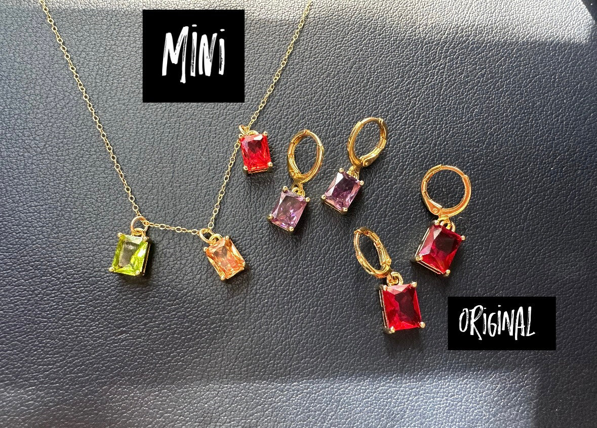 DRIP JEWELRY EARRINGS MINI Rec Drop Earrings