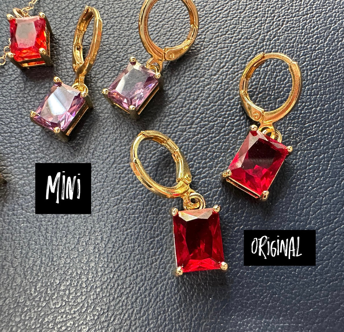 DRIP JEWELRY EARRINGS MINI Rec Drop Earrings