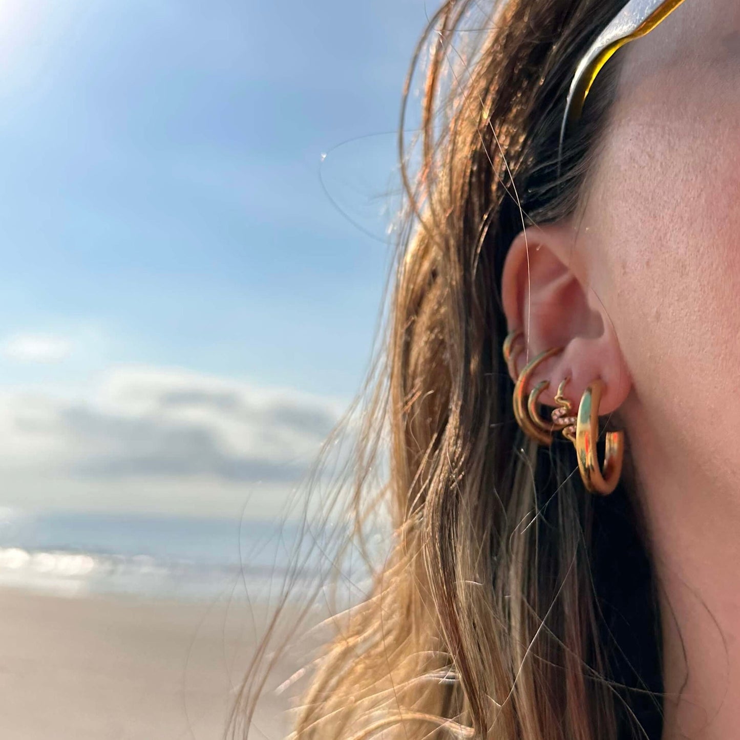 DRIP JEWELRY Earrings Mini Snake Earring