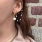 DRIP JEWELRY EARRINGS Pearl Ear Chain