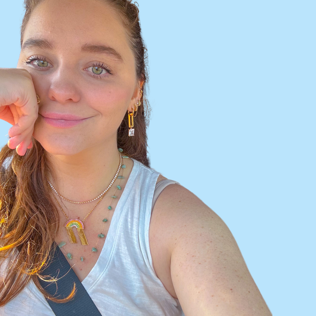 DRIP JEWELRY EARRINGS Rectangular Rec Drop