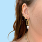 DRIP JEWELRY EARRINGS Rectangular Rec Drop