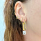 DRIP JEWELRY EARRINGS Rectangular Rec Drop